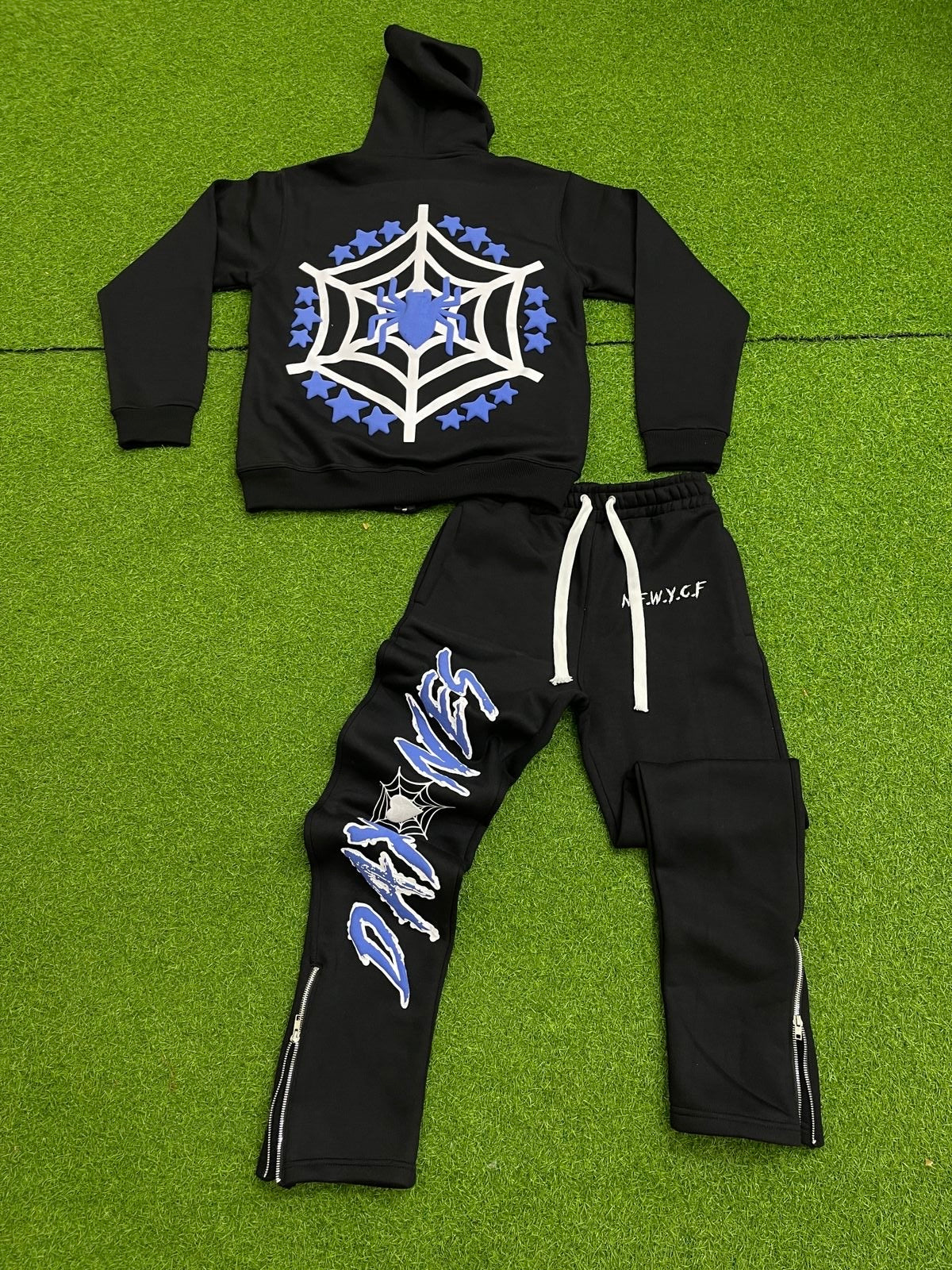 D1O "Spider” Full Zip Sweatsuit